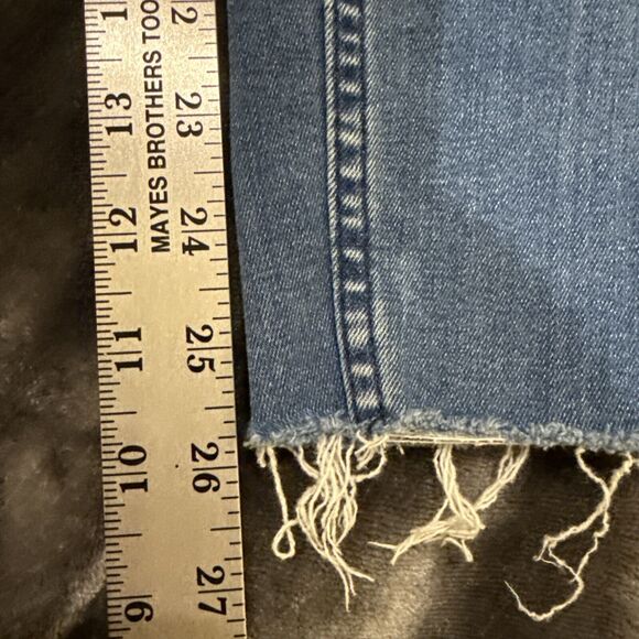 Ted Baker jeans Aaciee Mid Wash Raw Hem Skinny Jeans Size 32 women - Picture 3 of 13